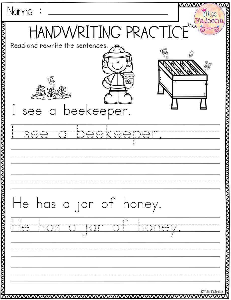 Spring Handwriting Practice Writing Practice Worksheets Worksheets Library