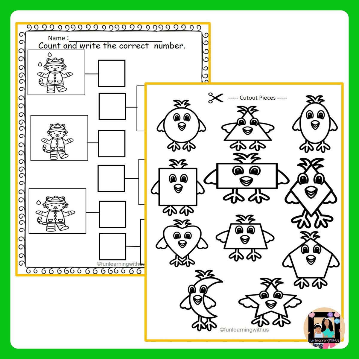 Spring Learning Pack For Preschool Pre K Made By Teachers