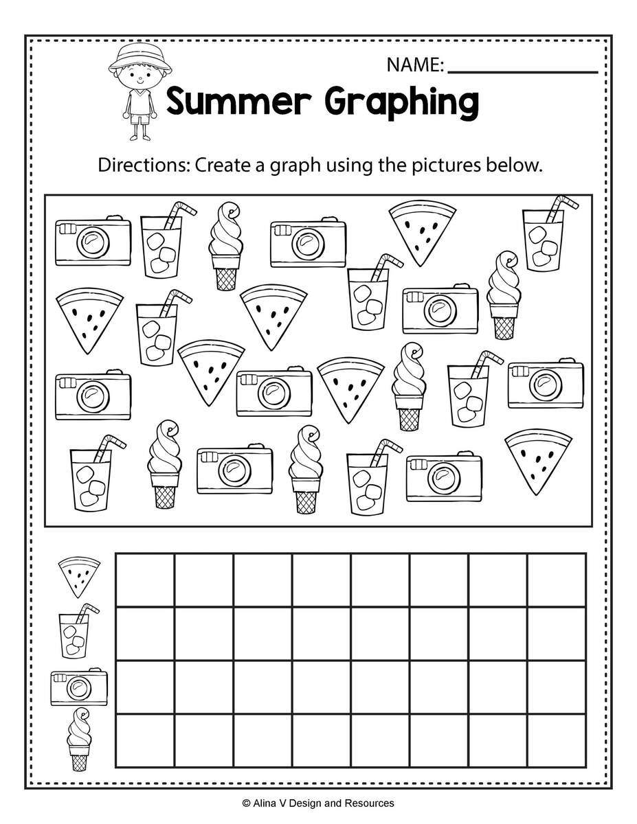 Summer Graphing Summer Math Worksheets And Activities For Worksheets Library 17 Fun Summer Math Worksheets Activities For Upper Grades Appletastic Learning