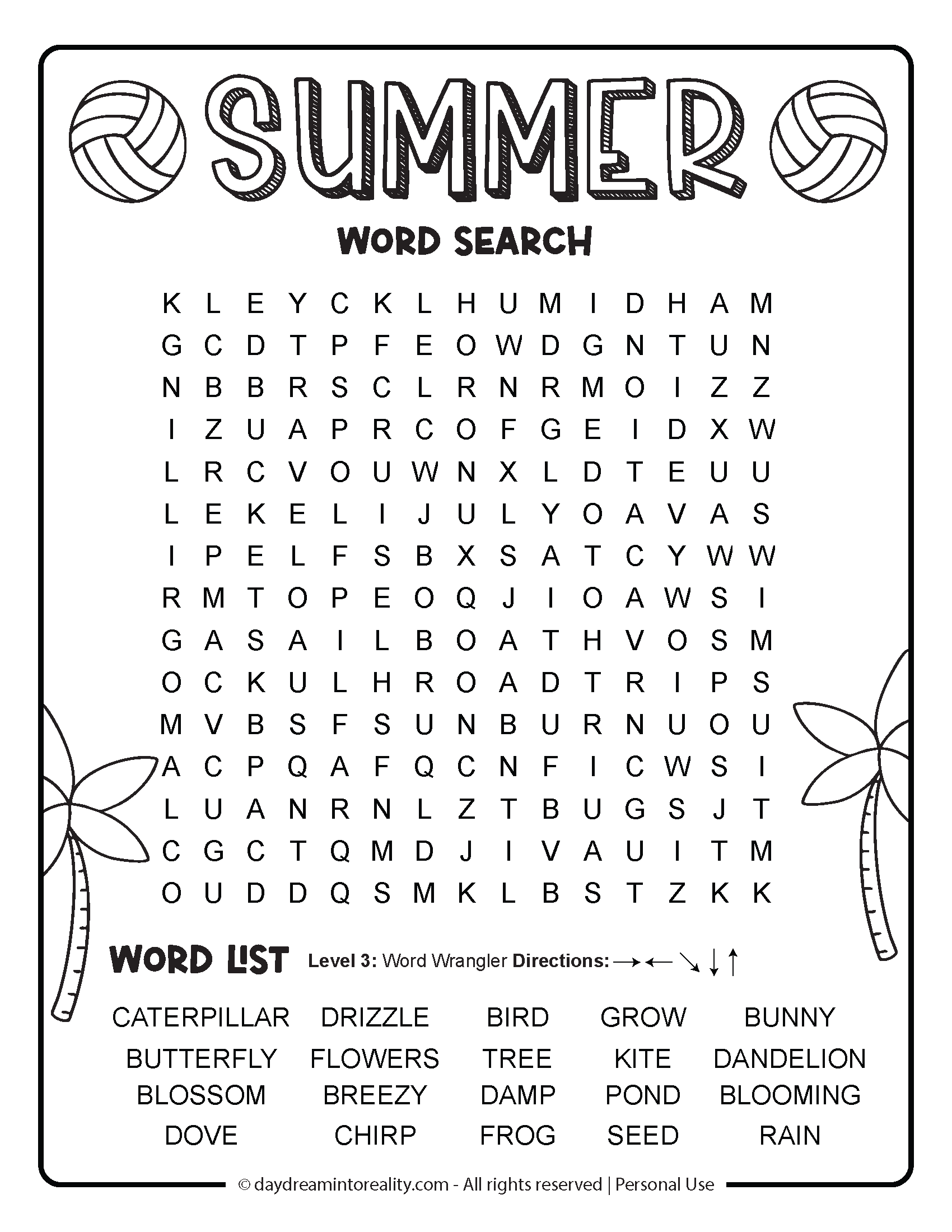 10 Free Printable Word Search Puzzles