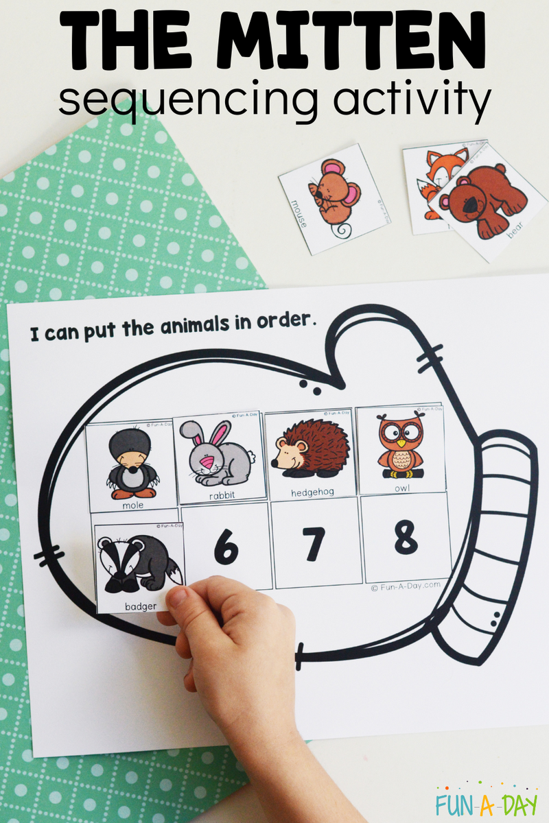 The Mitten Activities For Kindergarten A Spoonful Of Learning