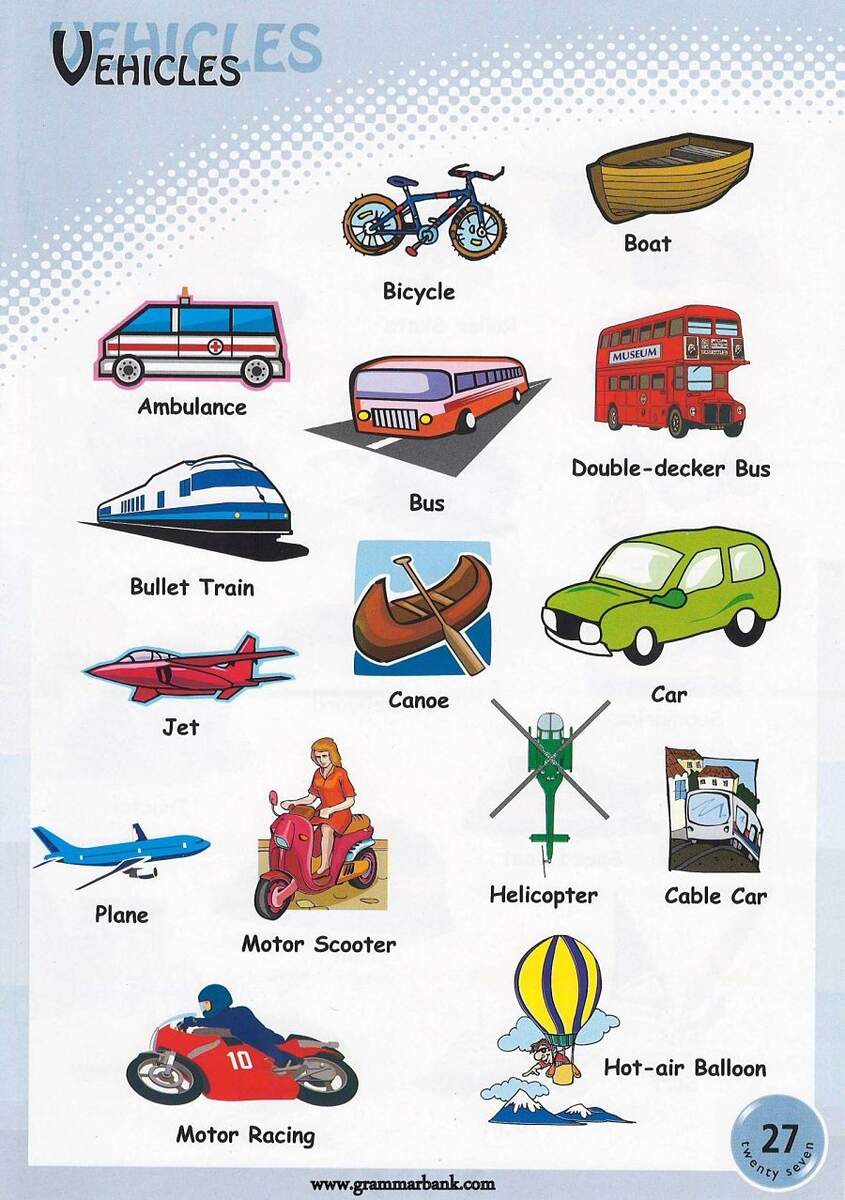 Creative Cut And Paste Worksheets To Learn About Vehicles Made By Teachers