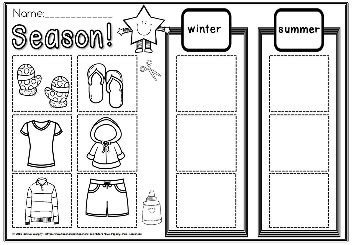 Free Printable Winter Worksheet For Preschool
