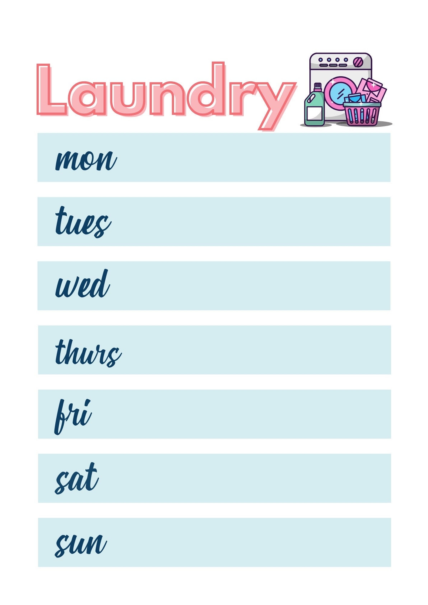Weekly Laundry Schedule Weekly Laundry Routine Laundry Schedule Printable Laundry Schedule Sign Instant Download Printable Etsy Weekly Laundry Schedule Weekly Laundry Routine Laundry Schedule Printable Laundry Schedule Sign Instant Download Printable Etsy