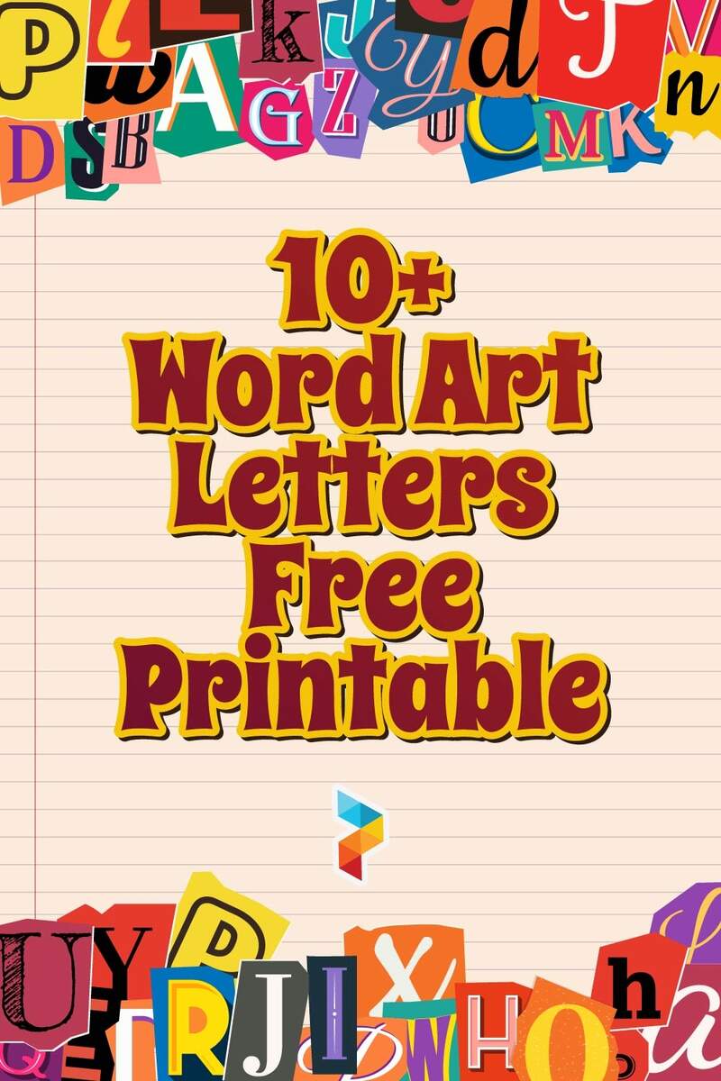 Word Art Letters 13 Free PDF Printables Printablee Word Art Letters 13 Free PDF Printables Printablee