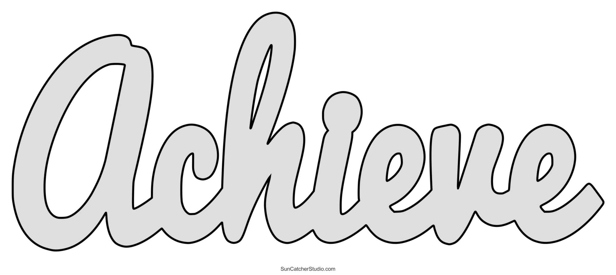 Word Art Patterns Templates Stencils FREE Printable Designs Free Printables Lettering SVG Files Tools Apps