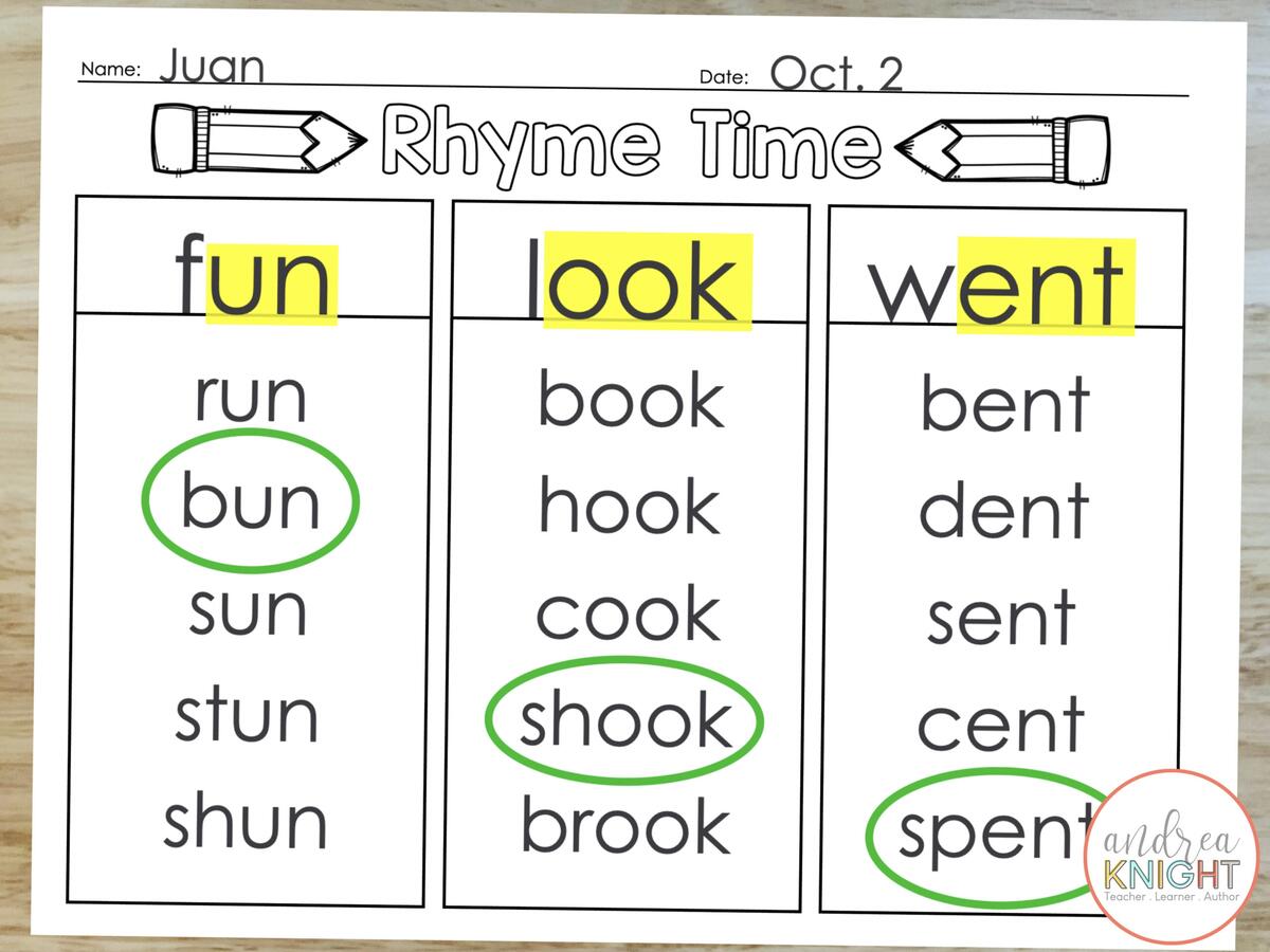 1st Grade Weekly Worksheet Packet 1 Mamas Learning Corner